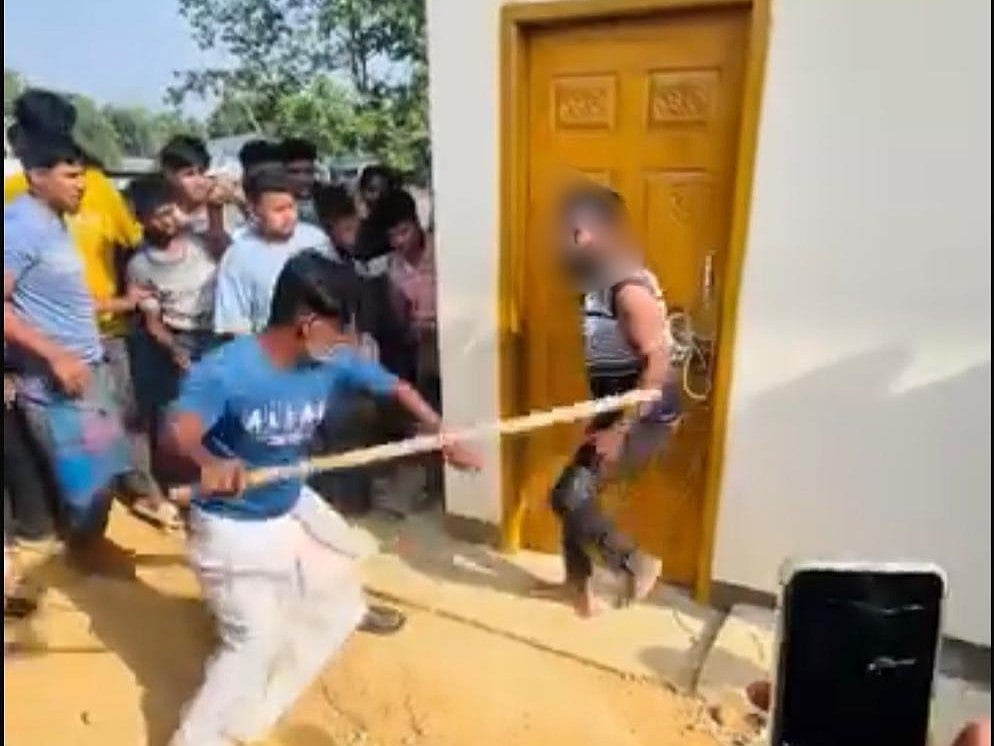 চোর সন্দেহে যুবককে বেঁধে বেধড়ক পিটুনি, ভিডিও ভাইরাল