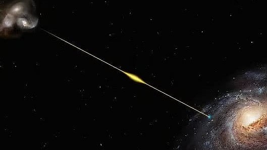 মহাকাশ থেকে ভেসে আসা মেগা-লেজার সংকেত নিয়ে রহস্য