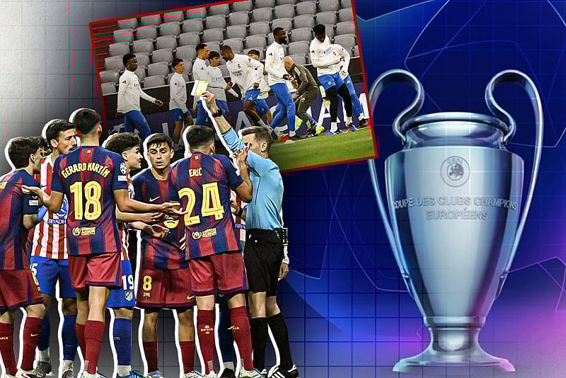 রেফারির ‘ডাকাতি’তে বিদায় বার্সার, রিয়াল কি ঘুরে দাঁড়াতে পারবে?