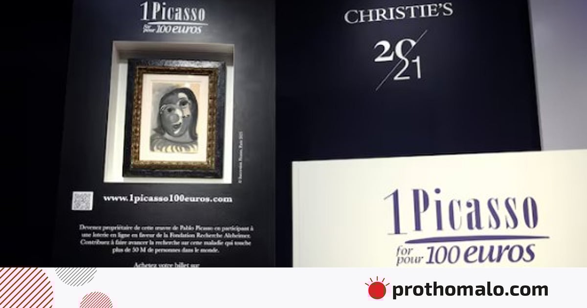 পিকাসোর ১০ লাখ ইউরোর চিত্রকর্ম জিতলেন মাত্র ১০০ ইউরোর টিকিট কিনে পিকাসোর ১০ লাখ ইউরোর চিত্রকর্ম জিতলেন মাত্র ১০০ ইউরোর টিকিট কিনে