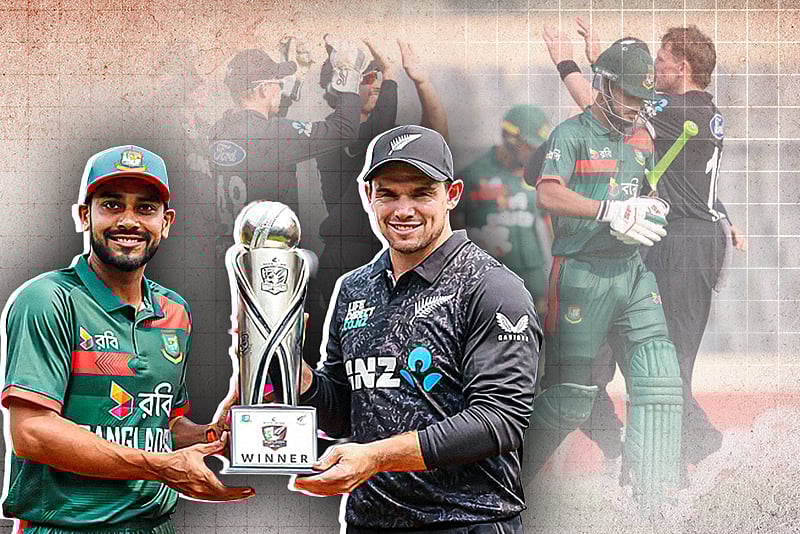 ২২১ রানেই থামল বাংলাদেশের ইনিংস, হার দিয়ে সিরিজ শুরু