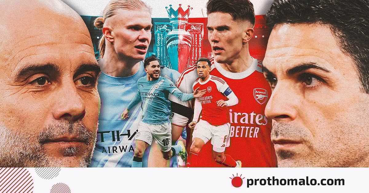 ম্যান সিটি-আর্সেনাল লড়াই: ইতিহাদে কি আজ তবে ‘ফাইনাল’ ম্যান সিটি-আর্সেনাল লড়াই: ইতিহাদে কি আজ তবে ‘ফাইনাল’