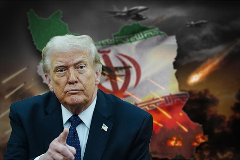 বুধবারের মধ্যে চুক্তি না করলে ইরানে বোমা হামলা: ট্রাম্প