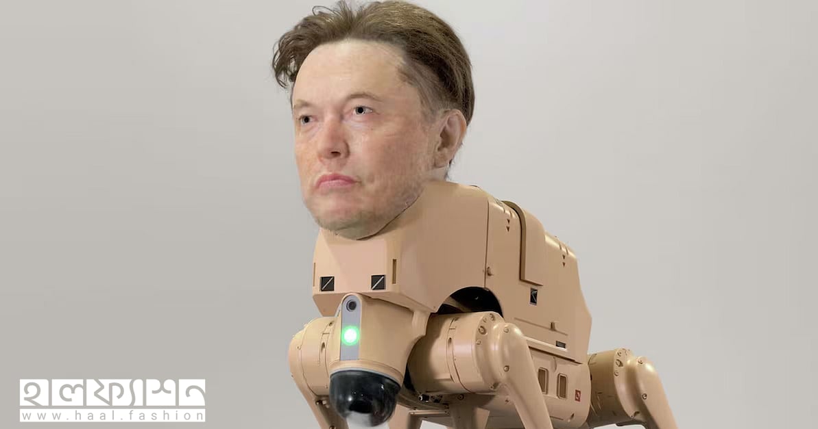 এ কার চেহারার আদলে বানানো হয়েছে সান ফ্রান্সিসকোর রাস্তায় ঘুরে বেড়ানো রোবট কুকুরের মাথা এ কার চেহারার আদলে বানানো হয়েছে সান ফ্রান্সিসকোর রাস্তায় ঘুরে বেড়ানো রোবট কুকুরের মাথা