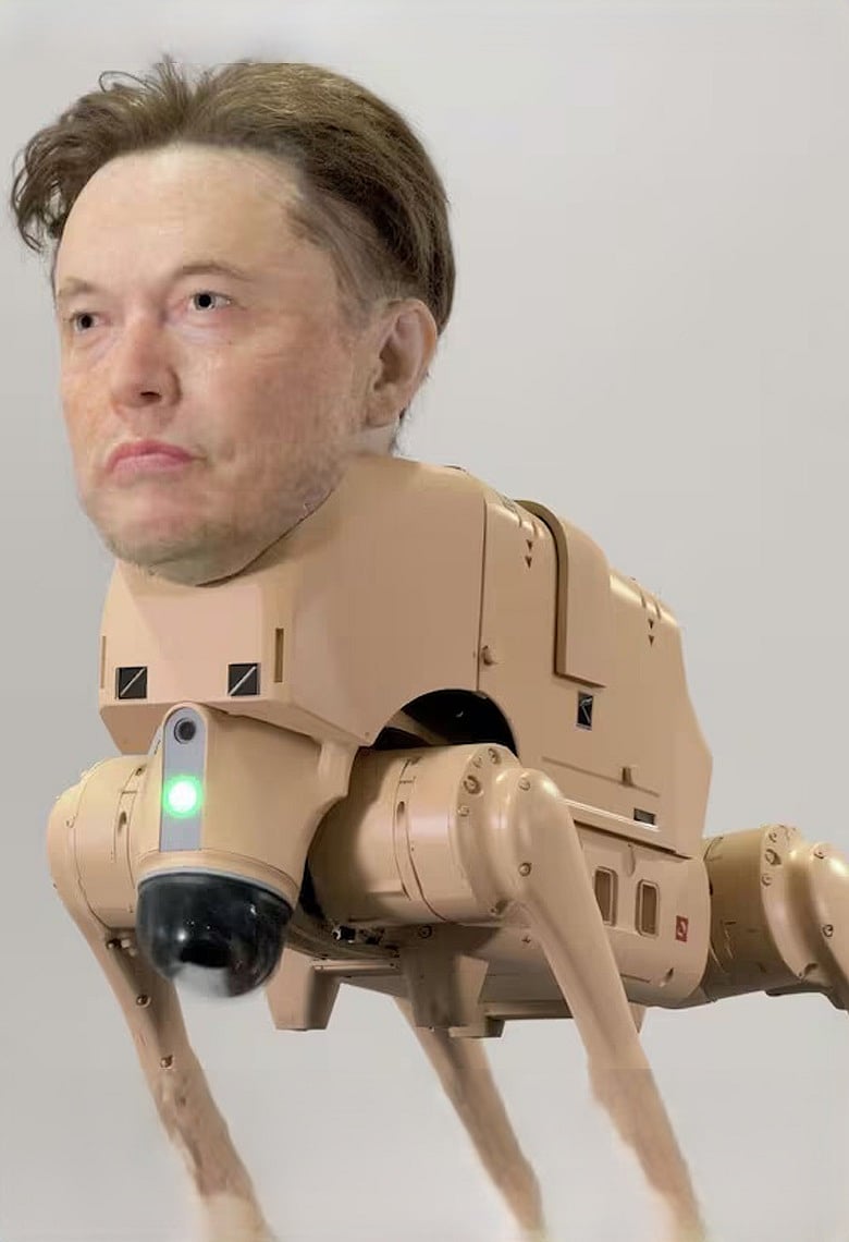 এ কার চেহারার আদলে বানানো হয়েছে সান ফ্রান্সিসকোর রাস্তায় ঘুরে বেড়ানো রোবট কুকুরের মাথা