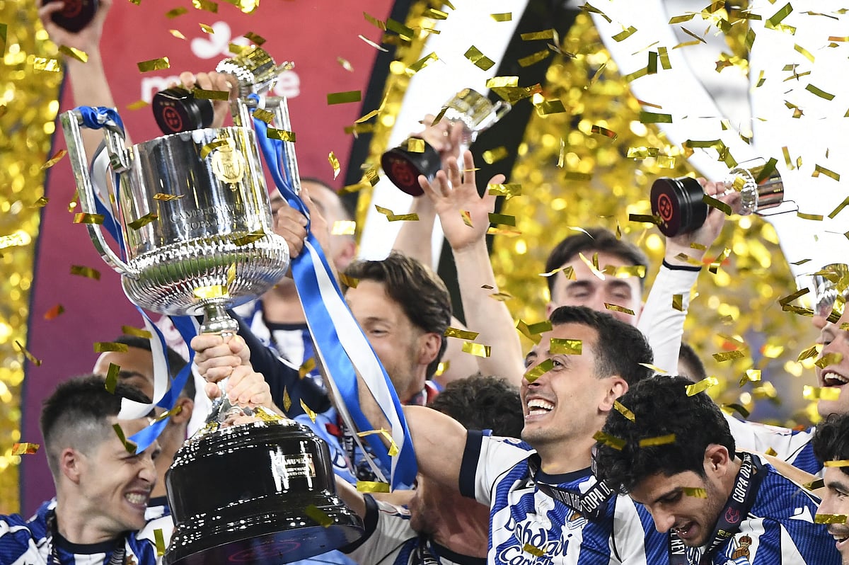 দ্রুততম গোলের ফাইনালে জিতে স্পেনের সবচেয়ে পুরোনো ট্রফি জিতল সোসিয়েদাদ