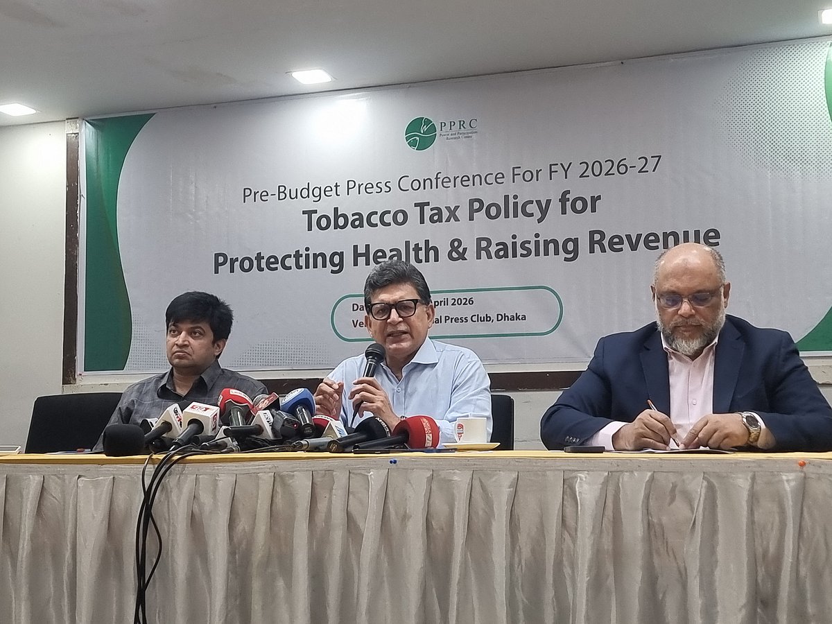 তরুণদের সিগারেট থেকে দূরে রাখতে দরকার কর বাড়ানো, আইনের সঠিক বাস্তবায়ন: হোসেন জিল্লুর রহমান