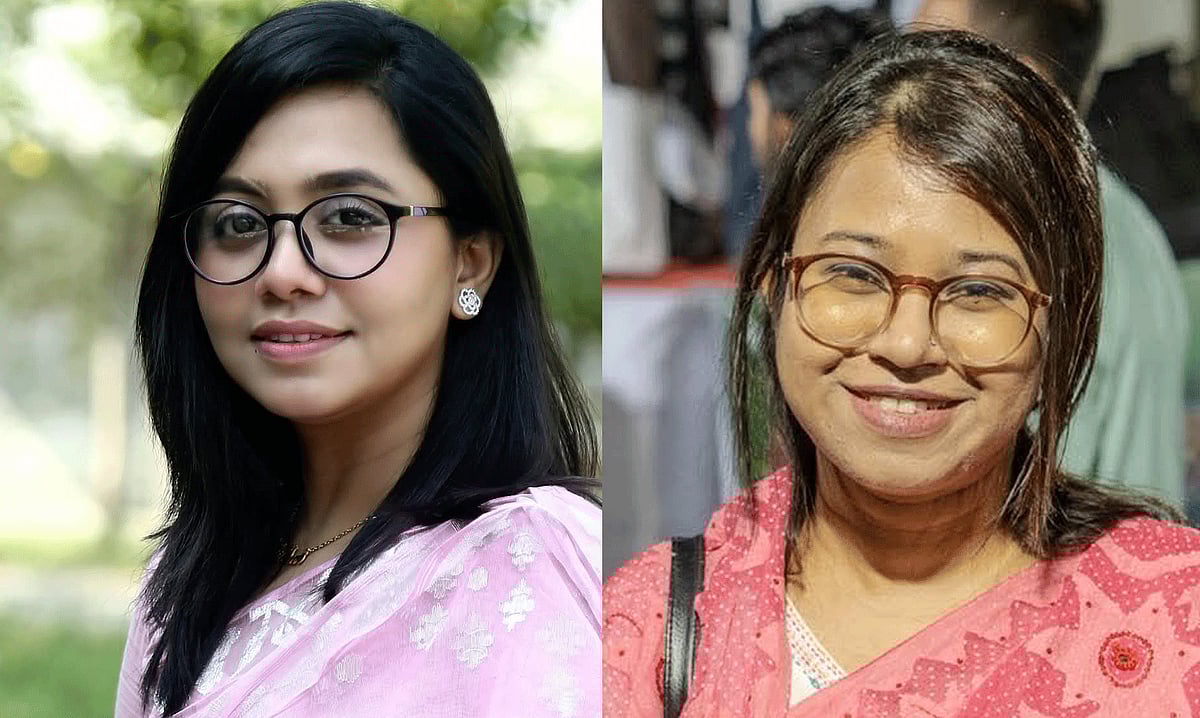 সংসদে যাচ্ছেন এনসিপির মনিরা শারমিন ও মাহমুদা আলম