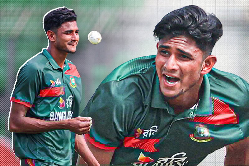 নাহিদ রানার গতির ঝড়ে নিউজিল্যান্ডের বিপক্ষে ৬ উইকেটের জয়, সিরিজে ফিরল বাংলাদেশ