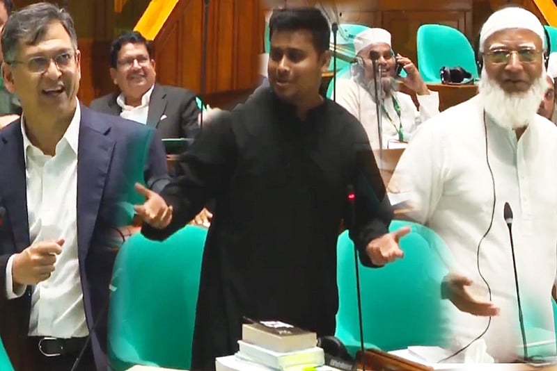 ‘আমাদের ভাড়ায় গাড়ি চালাতে হয়, লজ্জায় বলতে পারি না’: সংসদে হাসনাত আবদুল্লাহ