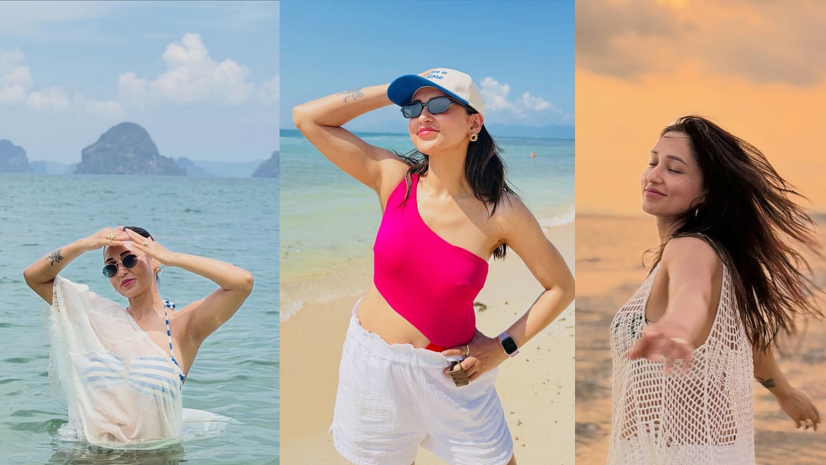 সাগরজলে সোলো ভ্যাকেশনে টালি সুন্দরীর আকর্ষণীয় যত লুক