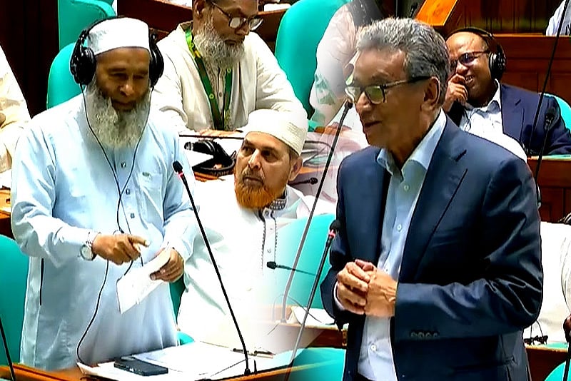 জোড়াতালি জবাব দেওয়া সংসদের অবমূল্যায়ন, অর্থমন্ত্রীকে জামায়াতের সংসদ সদস্য