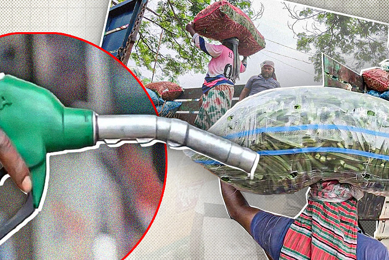 জ্বালানি তেলের মূল্যবৃদ্ধি, সবজির ট্রাকপ্রতি ৫–১০ হাজার টাকা খরচ বেড়েছে