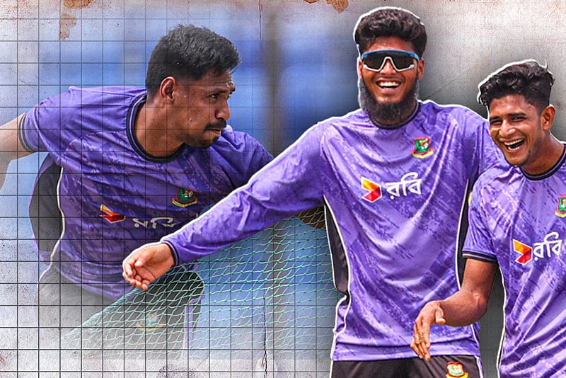 চট্টগ্রামের ভিন্ন উইকেটে পরীক্ষা নাহিদ-তাসকিনের, বাংলাদেশ কি সিরিজ জিতবে?