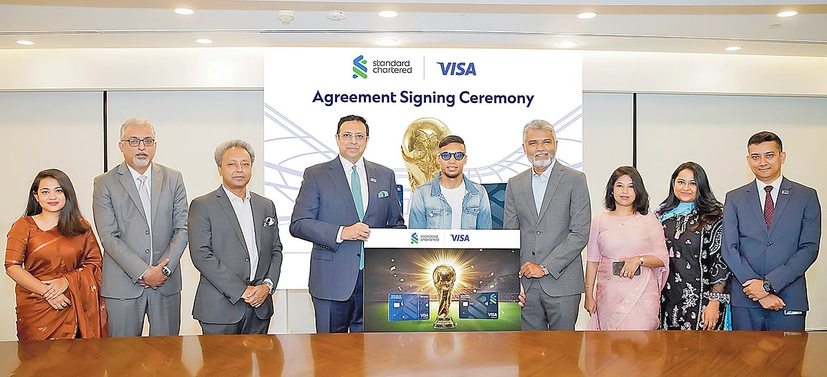 বিশ্বকাপ ঘিরে এসসিবি–ভিসার যৌথ প্রচারণা