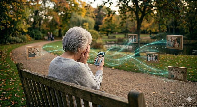 এআই সংস্করণটি তাঁর আশি বছর বয়সী মায়ের সঙ্গে অনলাইনে কথা বলতে পারেন