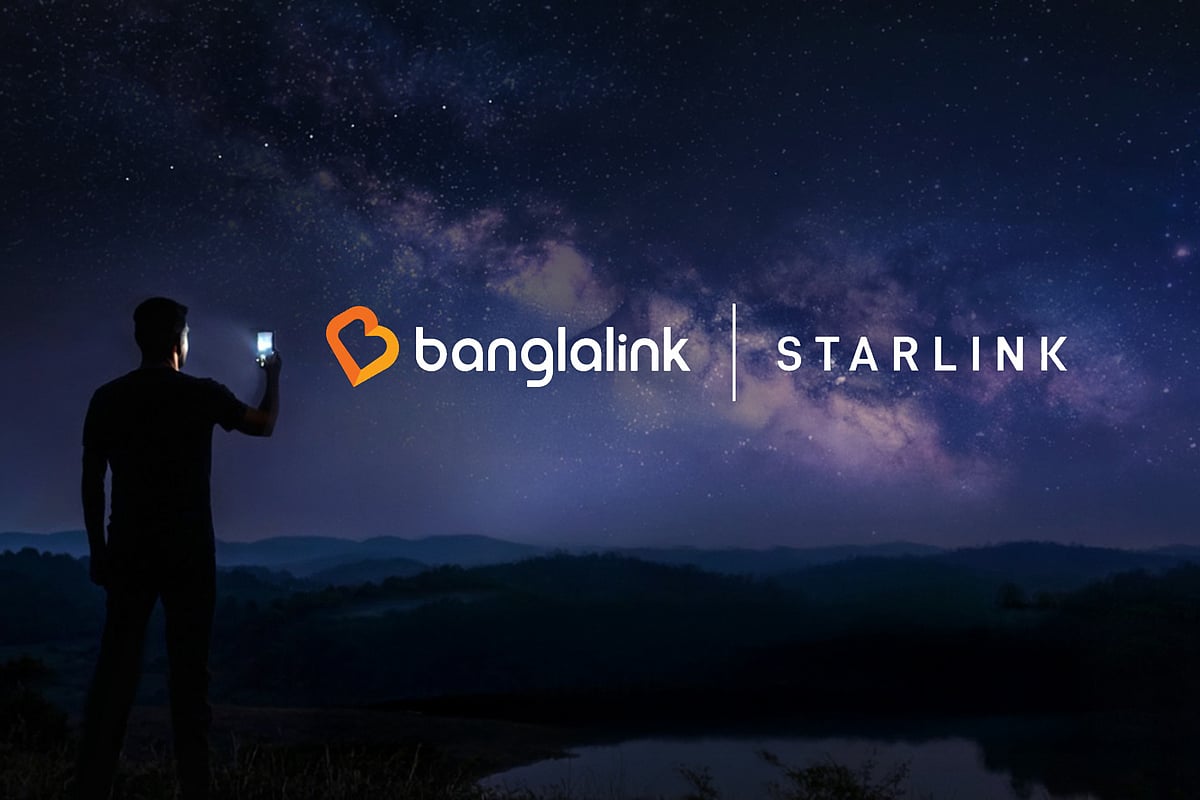 স্টারলিংকের সহায়তায় স্যাটেলাইটভিত্তিক মোবাইল সেবা চালু করছে বাংলালিংক