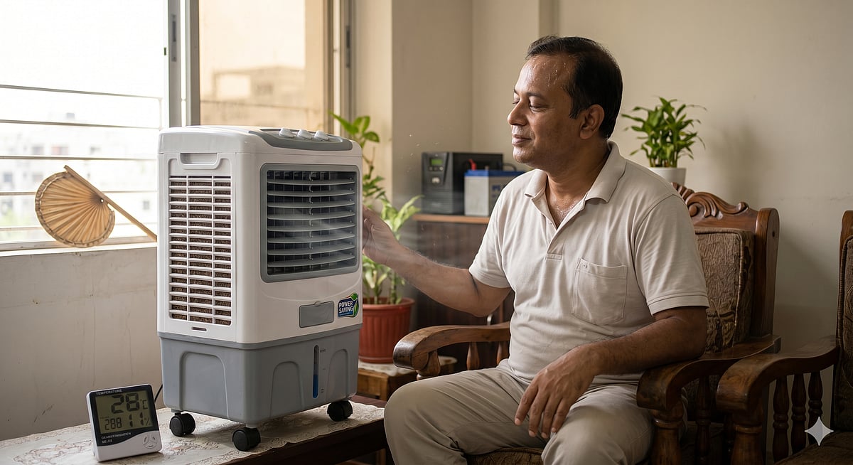 স্বল্প বাজেটে প্রশান্তি এয়ারকুলারে