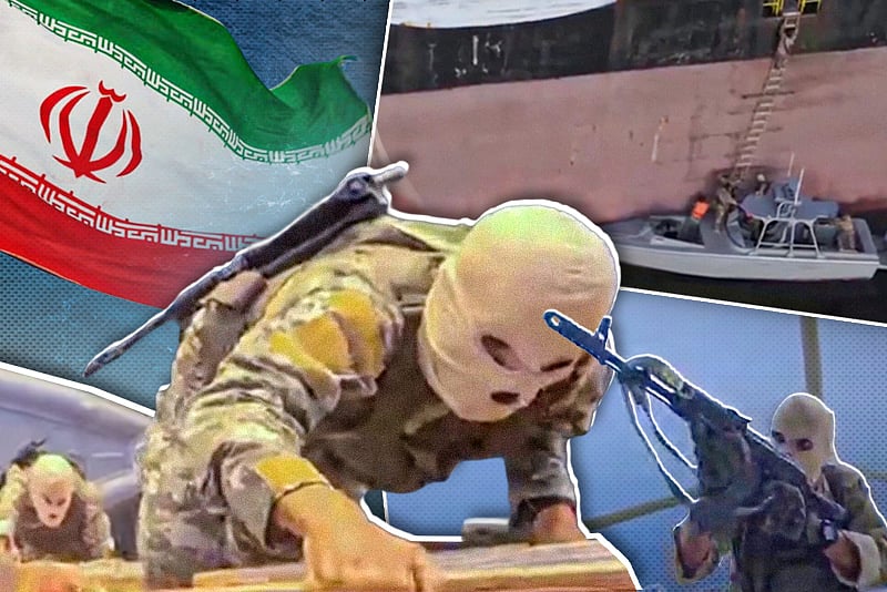হরমুজে দুই জাহাজ জব্দ, ইরানের দুঃসাহসিক অভিযানের ভিডিও প্রকাশ