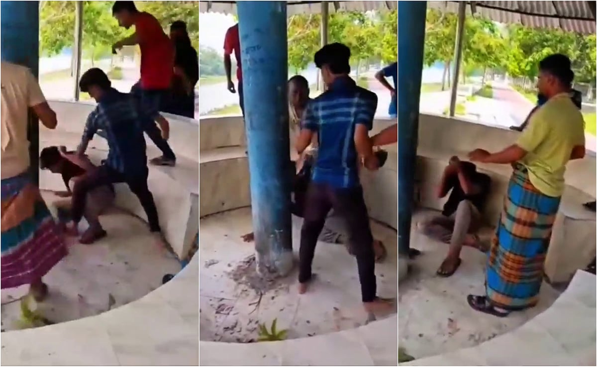 সাগরদাঁড়ি বেড়াতে যাওয়া যুবককে অনৈতিক কাজের অভিযোগ তুলে মারধর, ভিডিও ভাইরাল