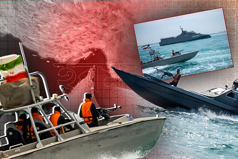 হরমুজ প্রণালিতে ইরানের ছোট নৌযানগুলোই এখন যুক্তরাষ্ট্রের নতুন আতঙ্ক