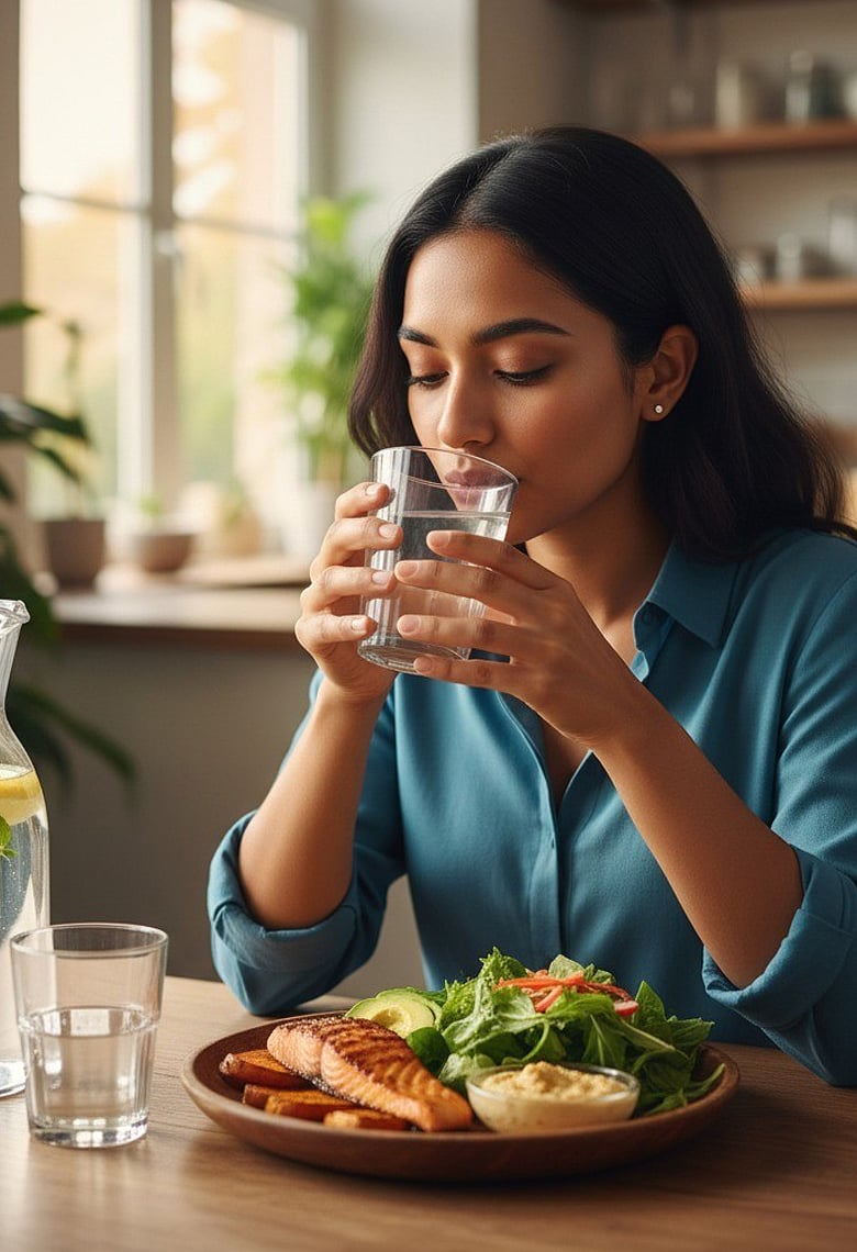 খাবারের সঙ্গে পানি পান করা কি সত্যিই হজমের জন্য খারাপ? দেখুন বিজ্ঞান কী বলে 