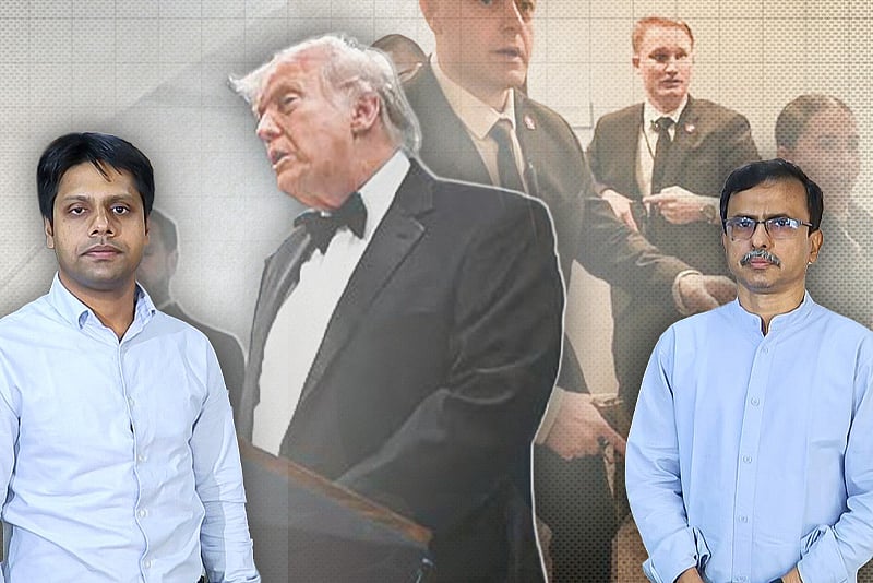 ট্রাম্পের উপস্থিতিতে গুলির ঘটনা কী ইঙ্গিত দিচ্ছে