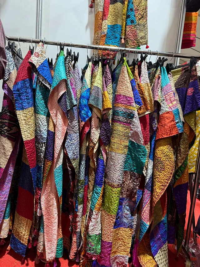 ছিল প্যাচওয়ার্কের কাফতান 