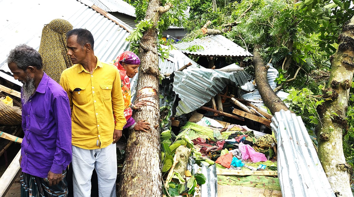 জামালপুরে কালবৈশাখীতে গাছ উপড়ে ঘুমন্ত মা ও দুই মেয়ের মৃত্যু