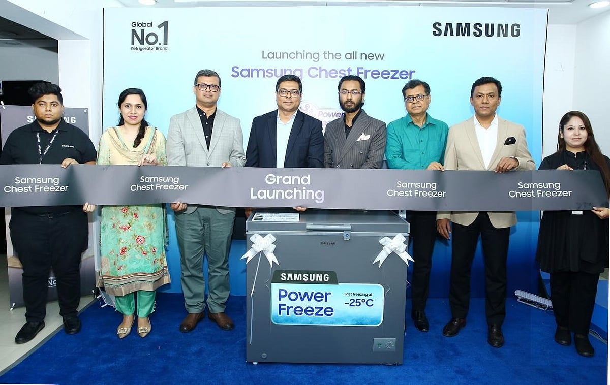 স্যামসাংয়ের নতুন তিন মডেলের ফ্রিজার বাজারে
