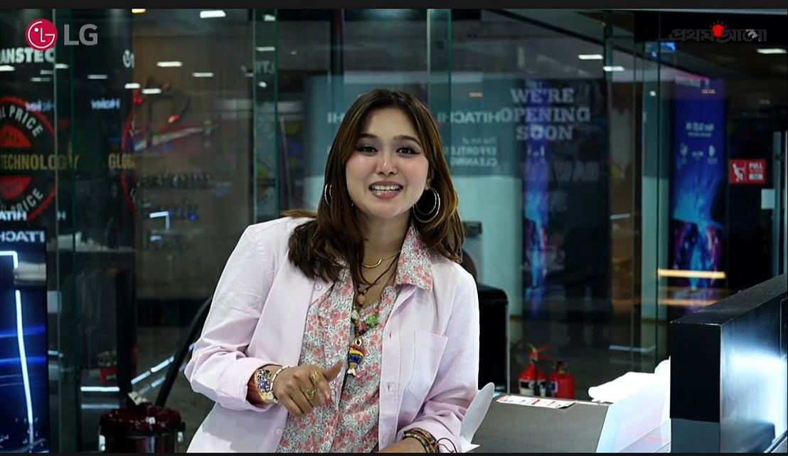 রুকাইয়া জাহান চমক কেন ভ্লগ করতে এসির শো–রুমে | এলজি এসি | এলজি ইলেকট্রনিকস