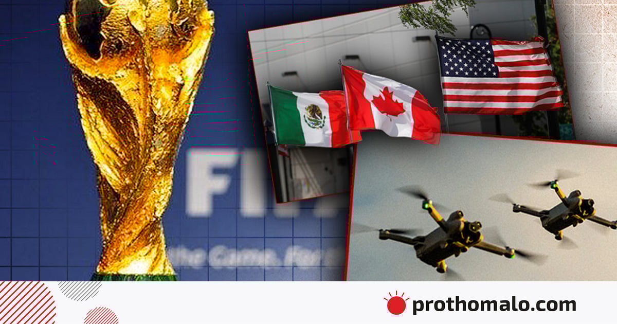 বিশ্বকাপ ২০২৬–এ ড্রোন হামলার শঙ্কা, আয়োজক শহরের আকাশসীমা নিরাপদ রাখার আহ্বান বিশ্বকাপ ২০২৬–এ ড্রোন হামলার শঙ্কা, আয়োজক শহরের আকাশসীমা নিরাপদ রাখার আহ্বান