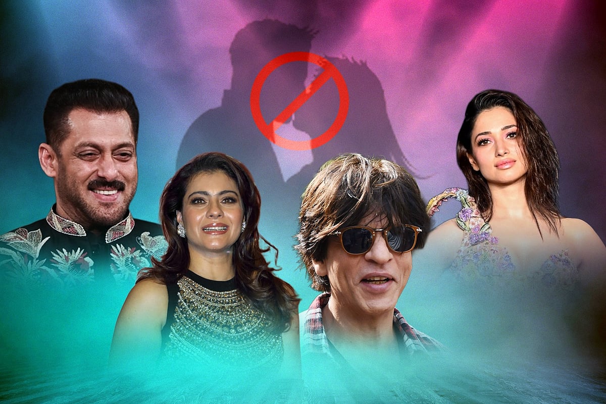 শাহরুখ থেকে কাজল, পর্দায় চুম্বন দৃশ্যে আপত্তি কোন তারকাদের
