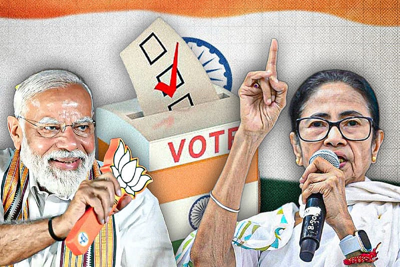 নির্বাচনে জয়ের প্রত্যাশা মোদি-মমতা দুজনেরই