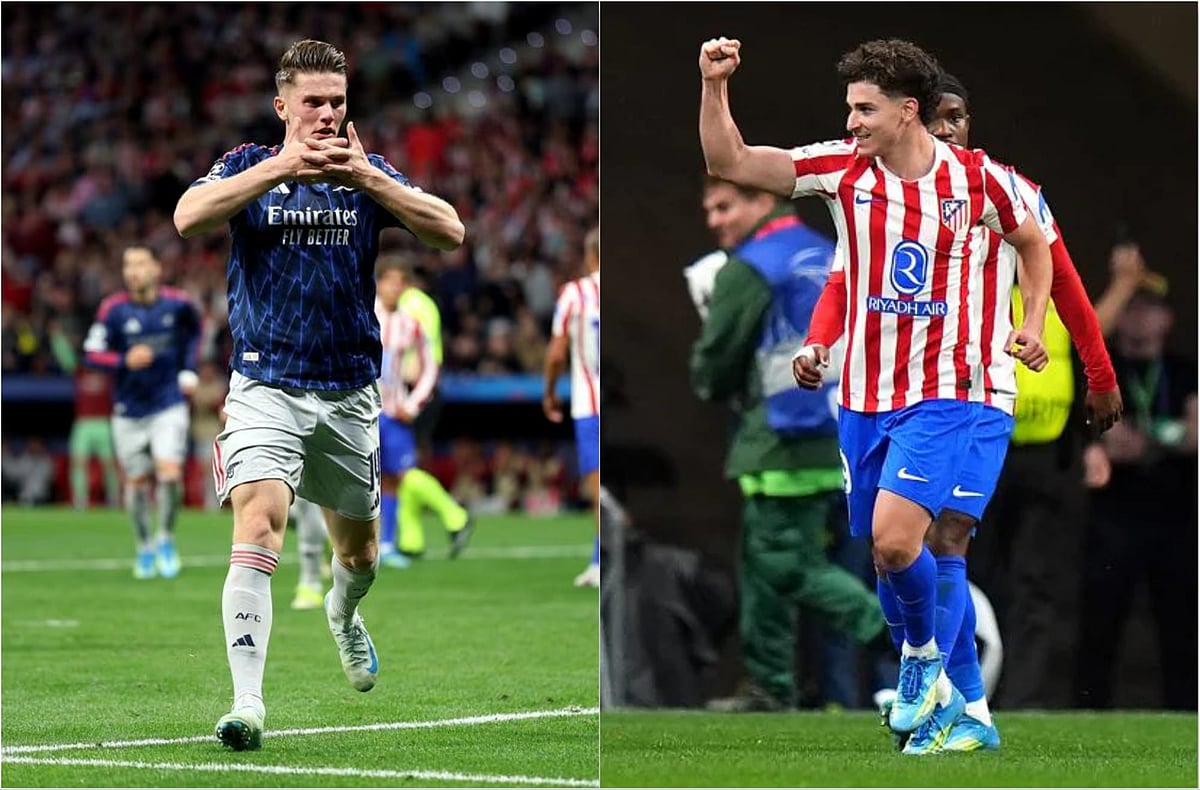 দুই পেনাল্টি গোলে মাদ্রিদে আর্সেনাল-আতলেতিকো সমতা