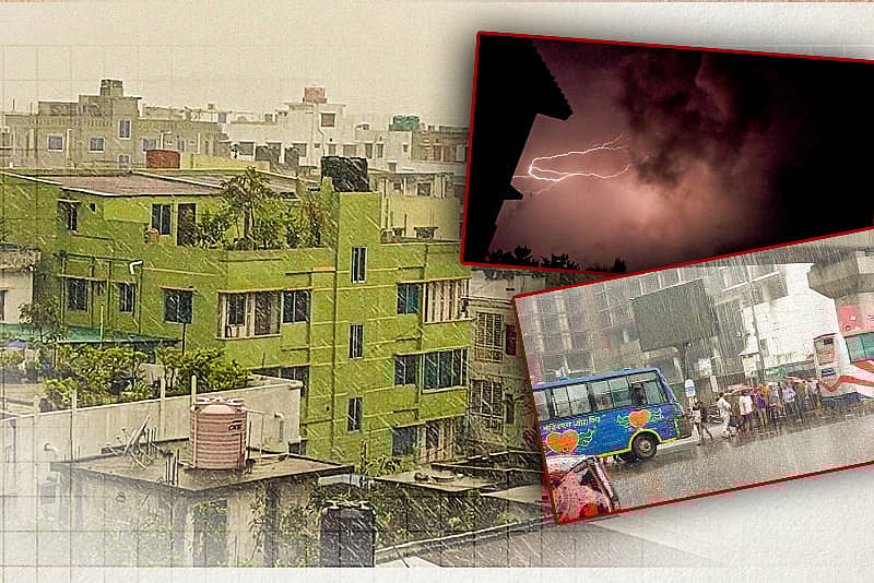 টানা বৃষ্টির পূর্বাভাস, ৫ জেলায় বন্যার শঙ্কা