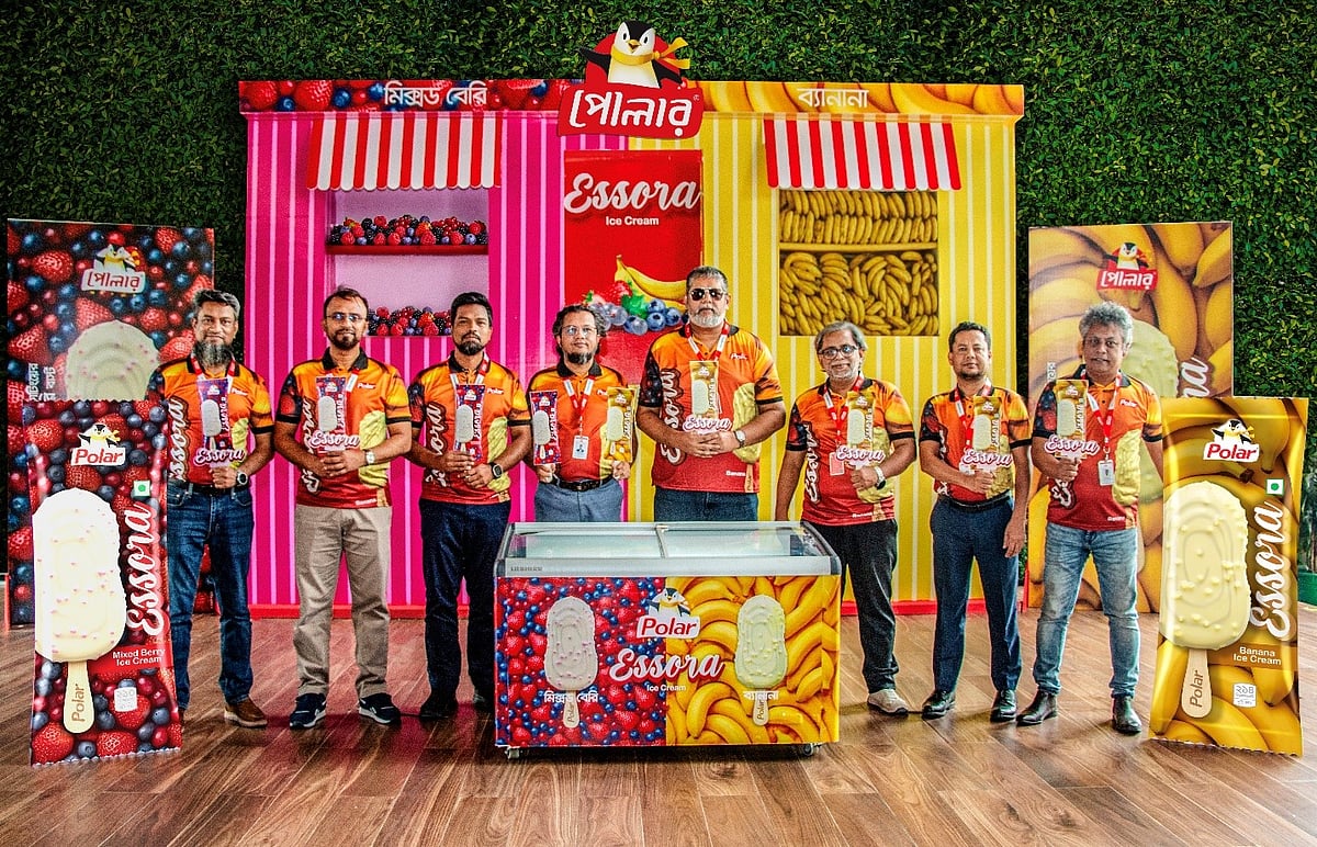 ফলের মৌসুমে পোলার আইসক্রিম নিয়ে এল ‘এসোরা’ ফ্রুট আইসক্রিম