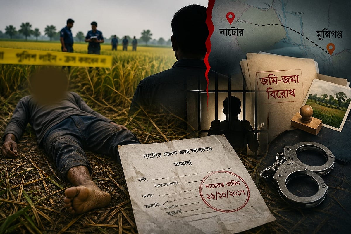 পরিচয়হীন লাশের পকেটে মামলার কাগজ, নিজের পাতা ফাঁদেই ধরা পড়েন খুনি