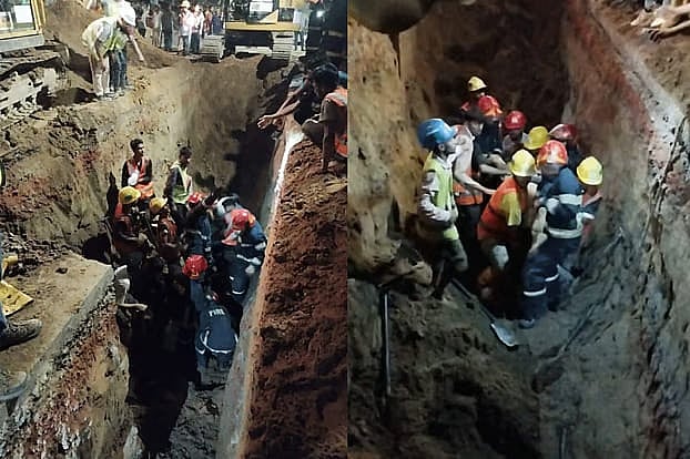 খননকাজের অনুমোদন ছিল না, নিরাপত্তাব্যবস্থা ছাড়াই গর্তে নামানো হয় শ্রমিকদের