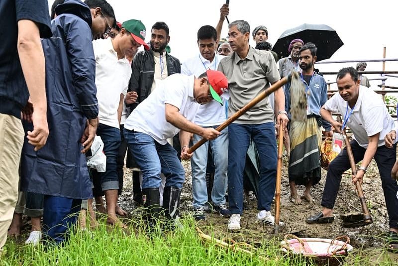 সিলেটের বাসিয়া নদীর খাল পুনঃখনন উদ্বোধন করলেন প্রধানমন্ত্রী