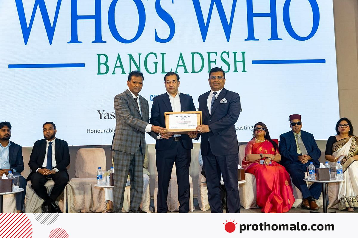 গ্লোবাল প্রফেশনে ‘হুজ হু বাংলাদেশ’ পুরস্কার পেলেন হোটেল শেরাটনের সিইও গ্লোবাল প্রফেশনে ‘হুজ হু বাংলাদেশ’ পুরস্কার পেলেন হোটেল শেরাটনের সিইও