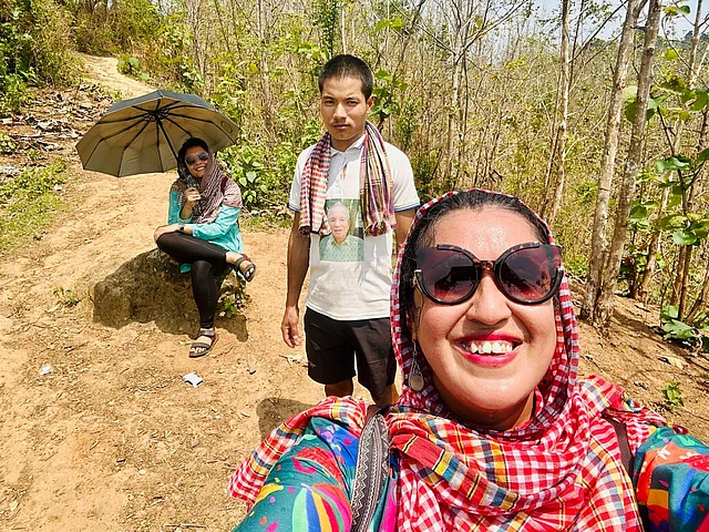 আমাদের গাইড তন্ময় ত্রিপুরা