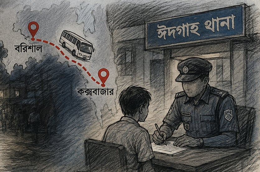 বরিশালে মায়ের জন্য খিচুড়ি কিনতে গিয়ে নিখোঁজ স্কুলছাত্র, চার দিন পর কক্সবাজারে উদ্ধার
