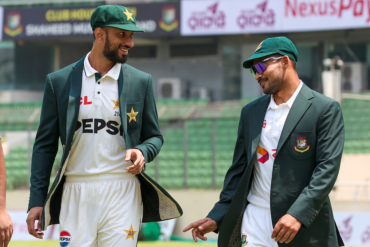 টেস্ট শুরুর আগের দিন কেমন অনুশীলন করলেন নাজমুল–শান মাসুদরা