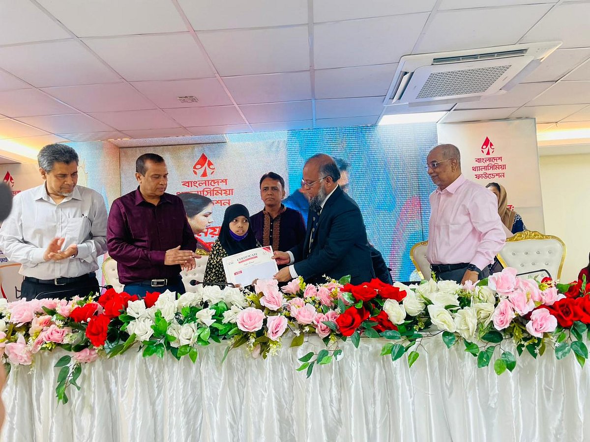 দেশে প্রতি ৯ জনে একজন থ্যালাসেমিয়া রোগের বাহক, সচেতনতা জরুরি