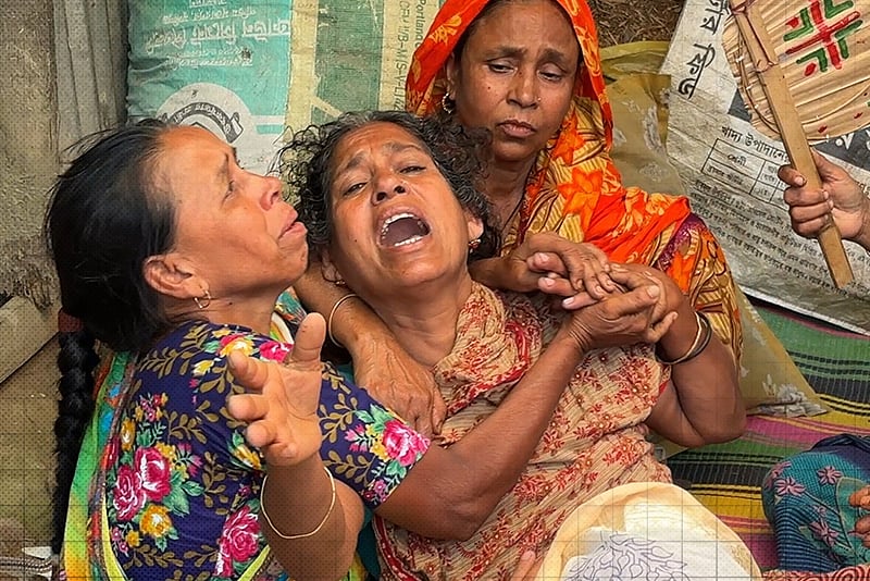 গাজীপুরে একই পরিবারের পাঁচজনকে গলা কেটে হত্যা, গোপালগঞ্জে শোকের মাতম