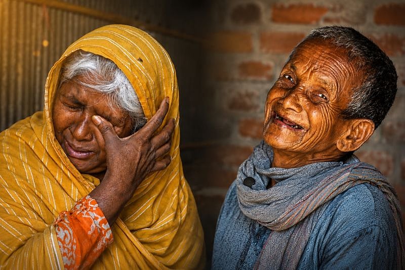‘খড়ি বিক্রি করে পাঁচ ছেলে–মেয়ে মানুষ করছি; কিন্তু দেখে না, দোয়া করি ভালো থাকুক’