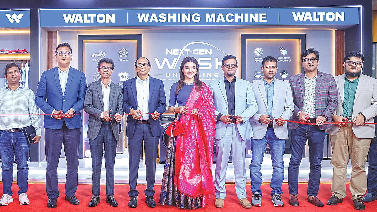 নতুন ৪ মডেলের ওয়াশিং মেশিন আনল ওয়ালটন