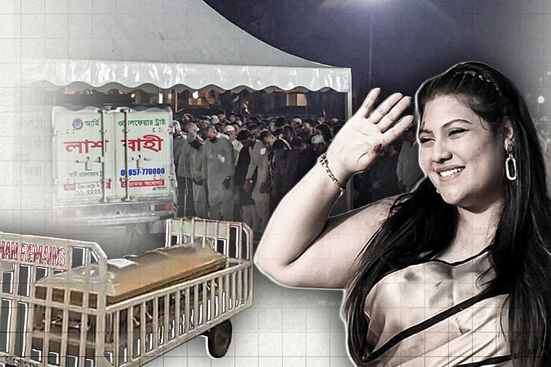 দেশে ফিরল কারিনার মরদেহ, মেয়ের জন্য দোয়া চাইলেন মা–বাবা