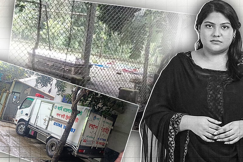 মুন্সিগঞ্জে শোকের আবহে কনটেন্ট ক্রিয়েটর কারিনা কায়সারের দাফন